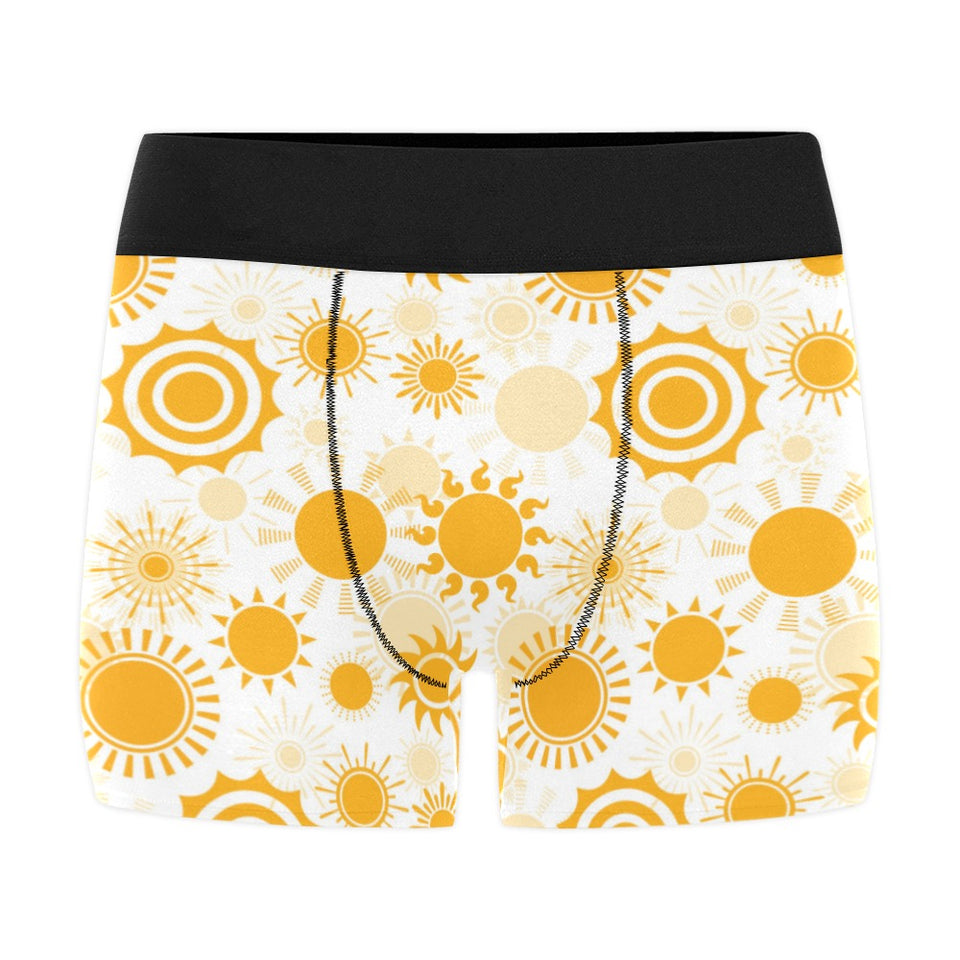 Sun design pattern Men's All Over Print Boxer Briefs Men's Underwear