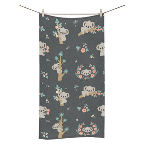 Cute koala pattern Bath Towel