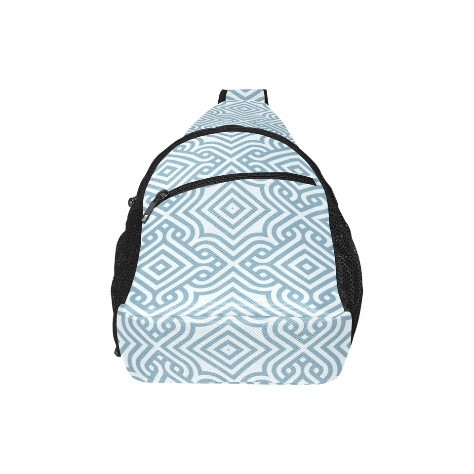 arabic pattern All Over Print Chest Bag