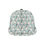 Cute Penguin pattern All Over Print Snapback Cap