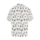 Chihuahua dog pattern Men's All Over Print Hawaiian Shirt