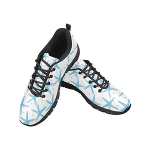 Watercolor starfish pattern Women's Sneaker Shoes
