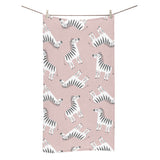 Cute zebra pattern Bath Towel