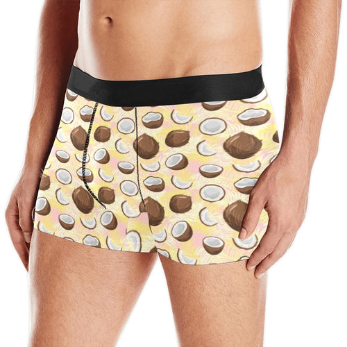Coconut Pattern Print Design 05 Men's All Over Print Boxer Briefs Men's Underwear
