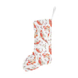 Watercolor Koi Fish Carp Fish pattern Christmas Stocking