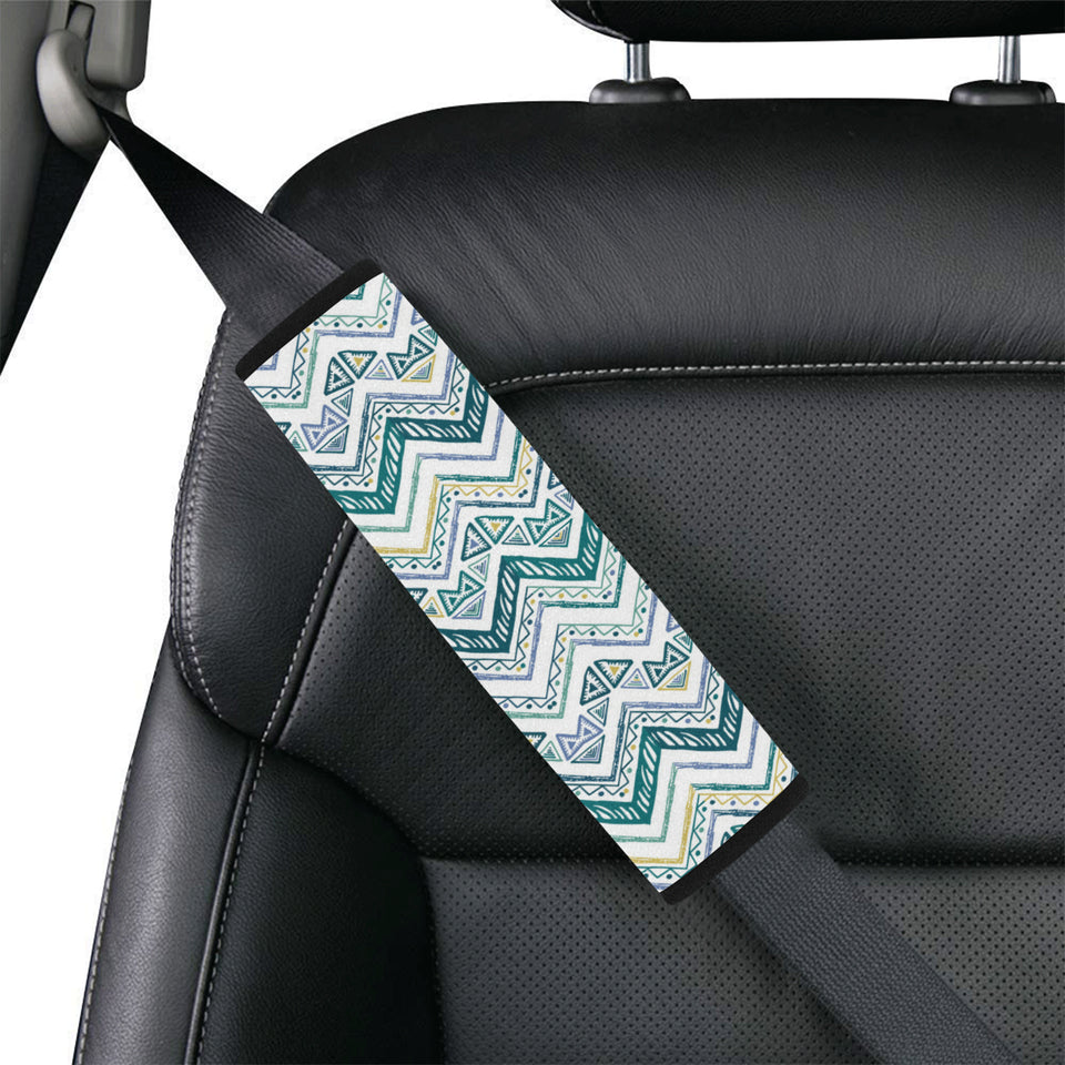 zigzag  chevron paint design pattern Car Seat Belt Cover