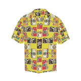 Camera Pattern Print Design 02 Men's All Over Print Hawaiian Shirt (Model T58)