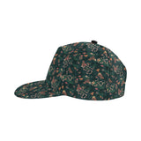 Snake forest pattern All Over Print Snapback Cap
