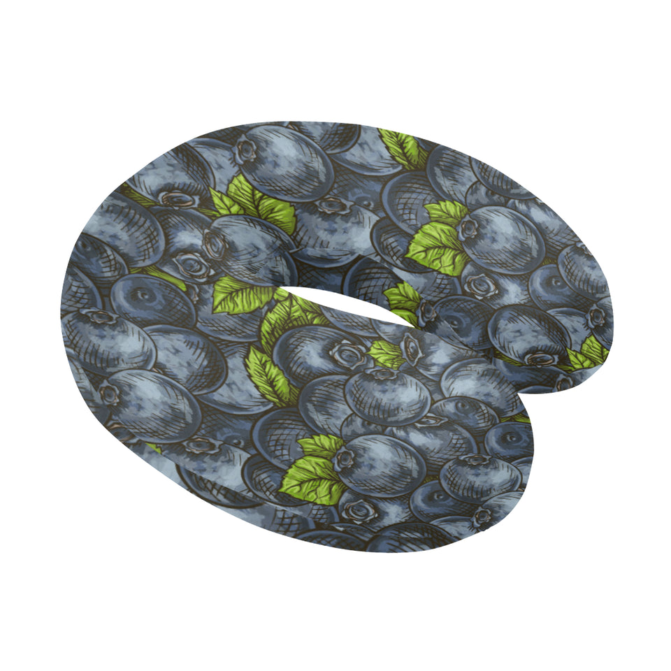 blueberry pattern U-Shaped Travel Neck Pillow