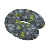 blueberry pattern U-Shaped Travel Neck Pillow