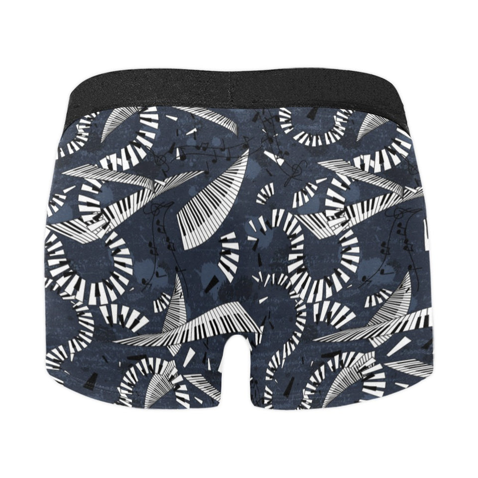 Piano Pattern Print Design 02 Men's All Over Print Boxer Briefs Men's Underwear