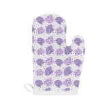 Hedgehog Pattern Print Design 05 Heat Resistant Oven Mitts