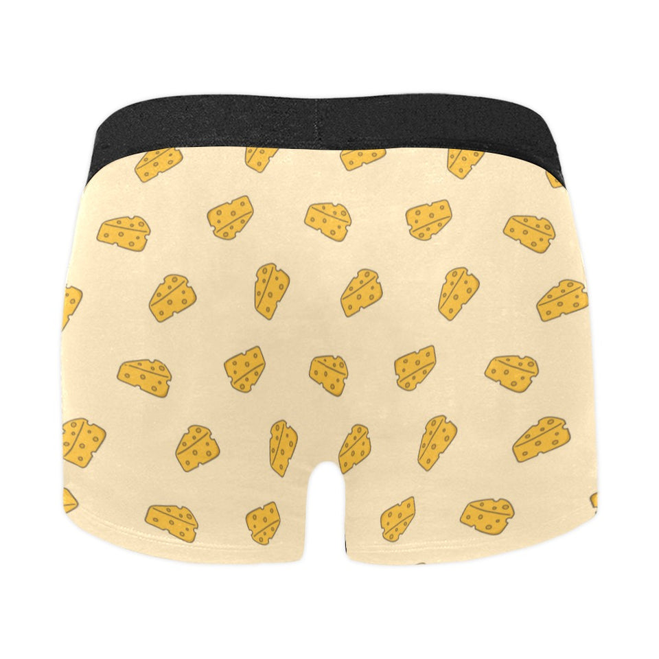 Cheese pattern Men's All Over Print Boxer Briefs Men's Underwear