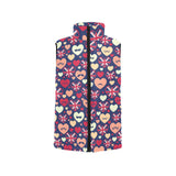 British Pattern Print Design 02 Men's Padded Vest