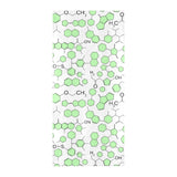 Chemistry Periodic Table Pattern Print Design 03 Beach Towel