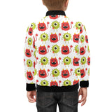 Alien Pattern Print Design 05 Kids' Boys' Girls' Bomber Jacket