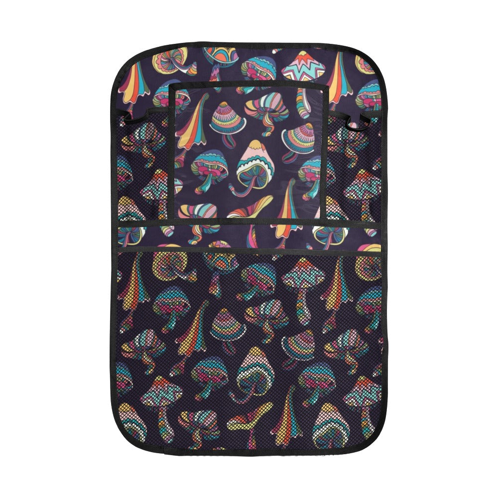 Colorful mushroom pattern Car Seat Back Organizer