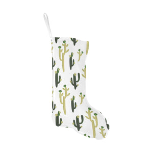 Cute cactus pattern Christmas Stocking