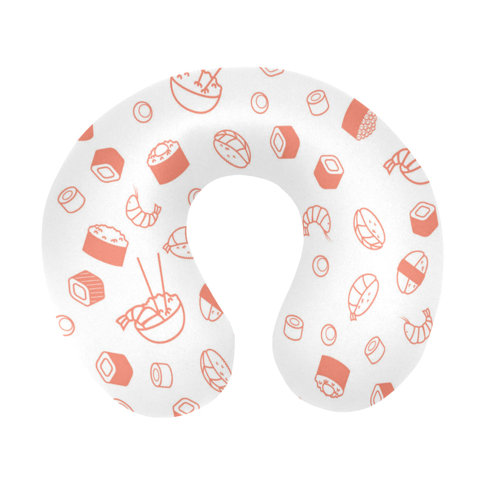 Sushi pattern U-Shaped Travel Neck Pillow
