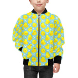 Duck Pattern Print Design 03 Kids' Boys' Girls' Bomber Jacket
