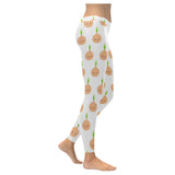 cute onions smiling faces Women's Legging Fulfilled In US