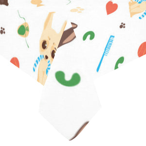 Cute Chihuahua dog pattern Tablecloth
