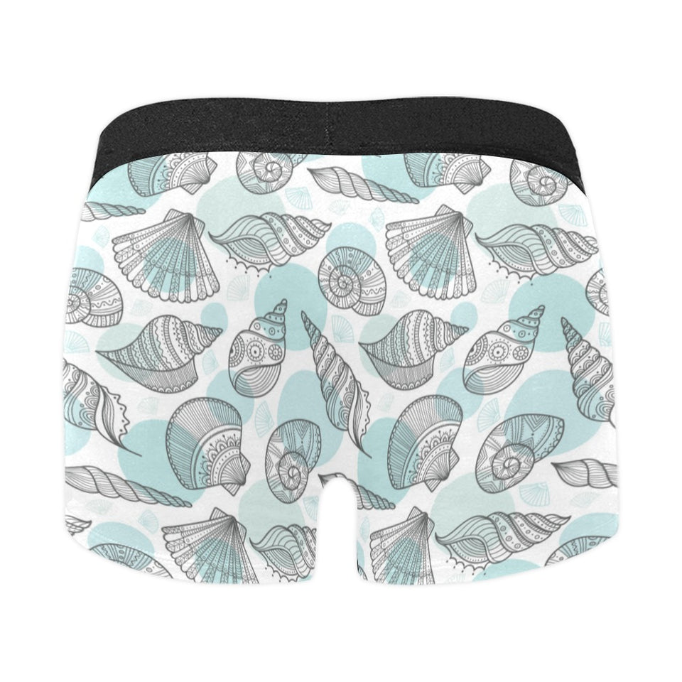 Shell polynesian tribal Men's All Over Print Boxer Briefs Men's Underwear