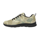 Ginkgo leaves design pattern Men's Sneaker Shoes