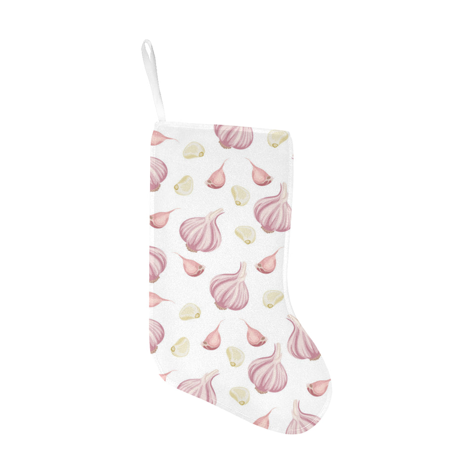 Garlic pattern Christmas Stocking
