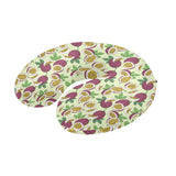 Paassion fruit pattern U-Shaped Travel Neck Pillow