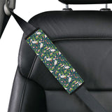 Pelican Pattern Print Design 05 Car Seat Belt Cover