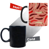 Beautiful Chili peppers pattern Morphing Mug Heat Changing Mug