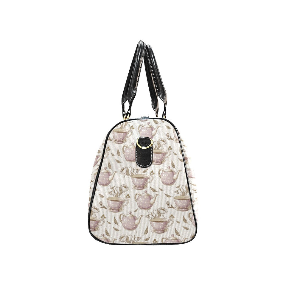 Tea pots Pattern Print Design 03 Travel Bag