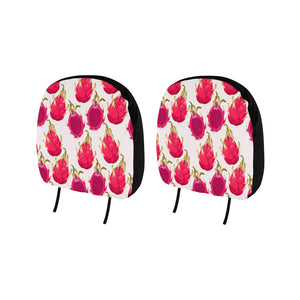 dragon fruits design pattern Car Headrest Cover