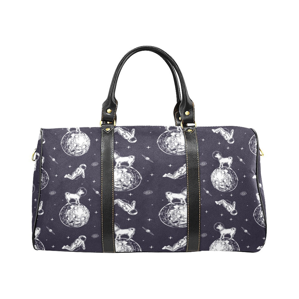 Chihuahua space helmet. astronaut pattern Travel Bag