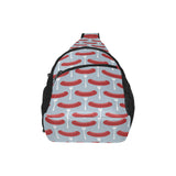 Sausage Pattern Print Design 02 All Over Print Chest Bag