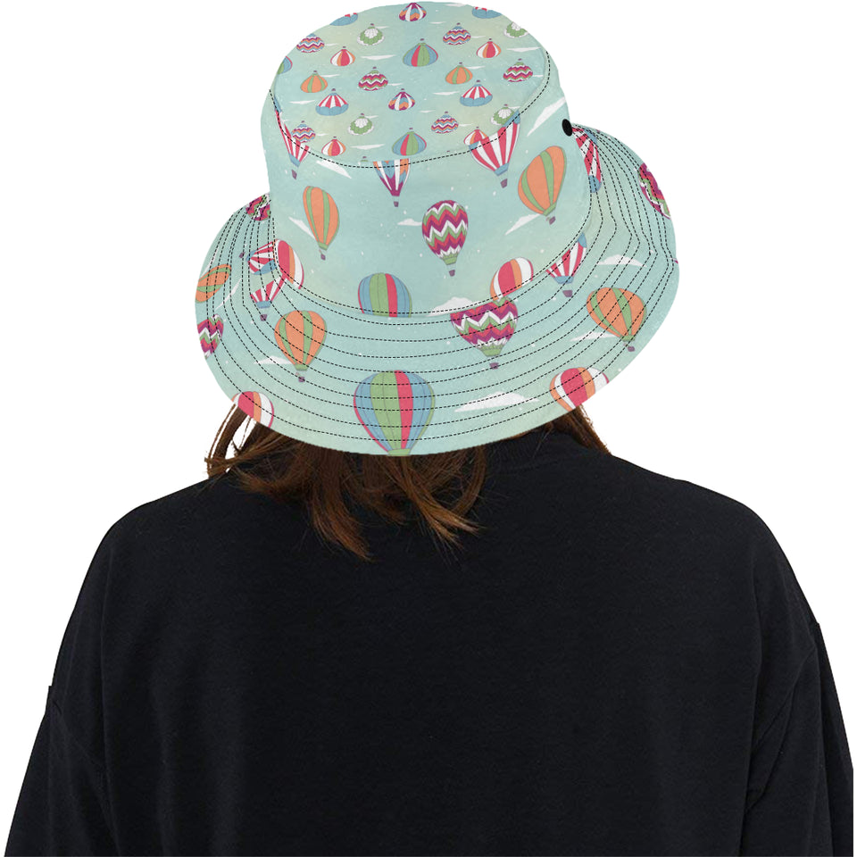 Hot Air Balloon design Pattern Unisex Bucket Hat