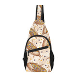 Corn Pattern Print Design 03 All Over Print Chest Bag