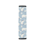 Cute polar bears Christmas decoration pattern Car Seat Belt Cover