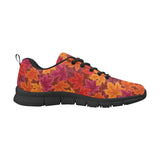 Autumn maple leaf pattern Women's Sneaker Shoes
