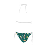 Kangaroo leaves pattern Sexy Bikinis Two-Piece Swimsuits