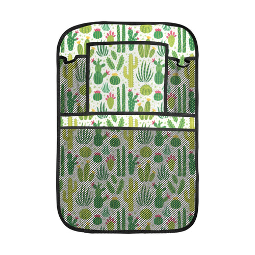 Cactus pattern copy Car Seat Back Organizer