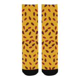 Passion fruit texture Crew Socks
