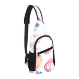 Watercolor air balloon cloud pattern All Over Print Chest Bag