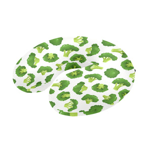 Cute broccoli pattern U-Shaped Travel Neck Pillow