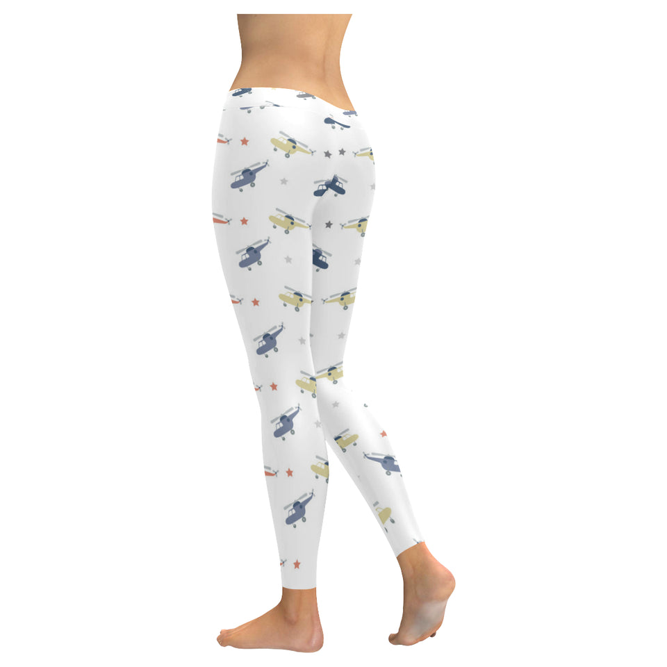 Cute helicopter star pattern Women's Legging Fulfilled In US