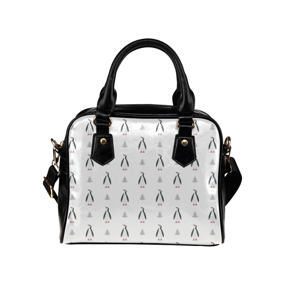 Penguin pattern Shoulder Handbag