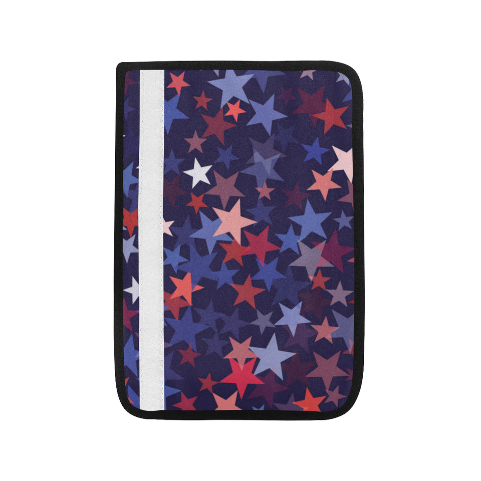 Red blue star pattern Car Seat Belt Cover