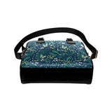 butterfly leaves pattern Shoulder Handbag