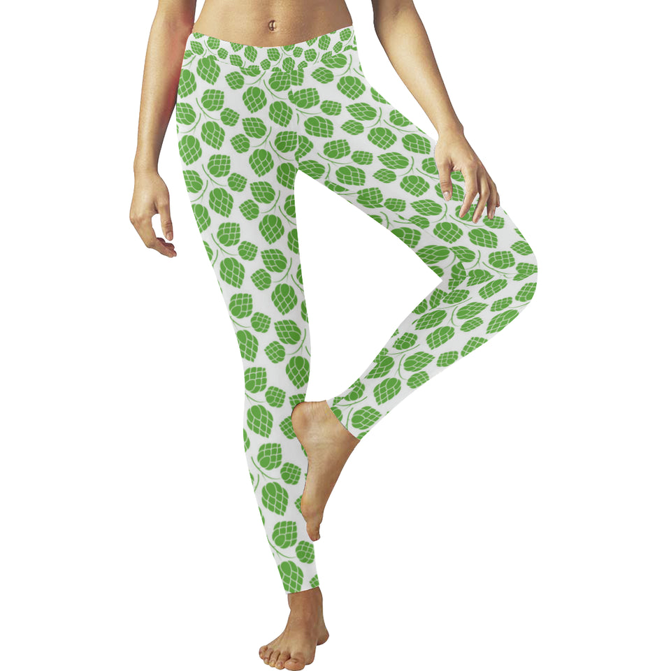 Hop pattern background Women's Legging Fulfilled In US